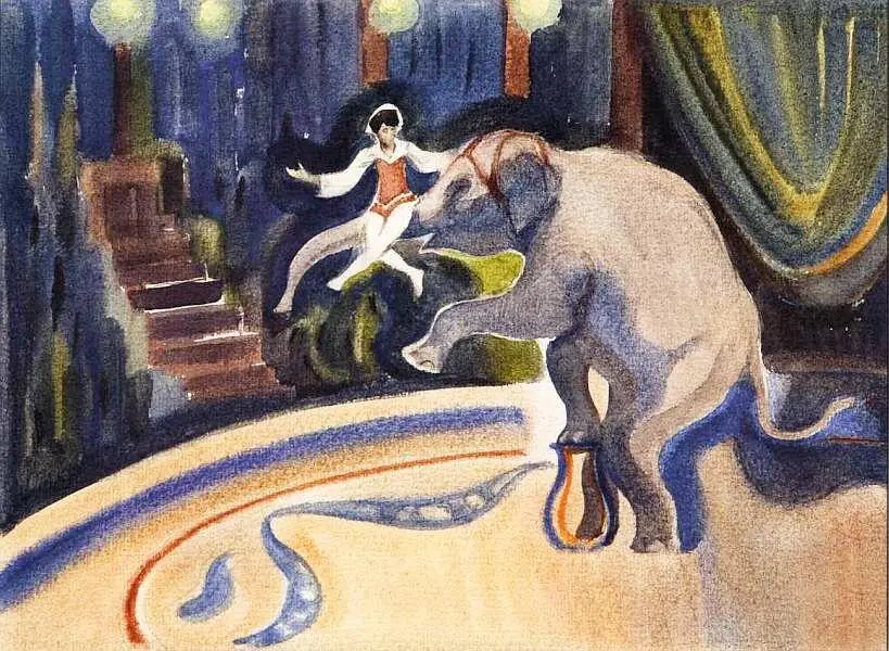 Лия Владимировна Хинштейн р 1922 Татьяна Филатова и слониха Радочка Из - фото 80