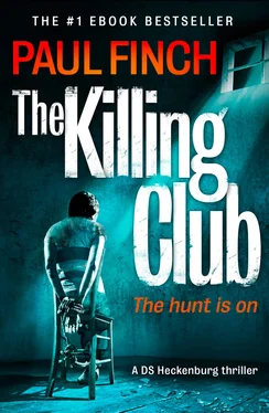 Paul Finch The Killing Club обложка книги