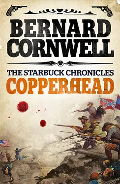 Bernard Cornwell Copperhead обложка книги