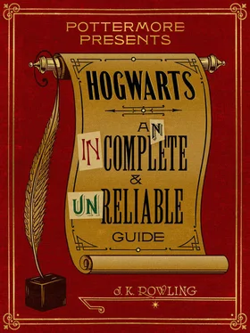 J. Rowling Hogwarts: An Incomplete and Unreliable Guide обложка книги