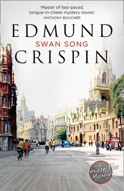 Edmund Crispin Swan Song обложка книги