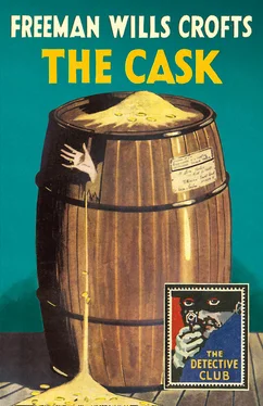 Freeman Crofts The Cask обложка книги