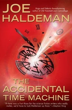 Joe Haldeman The Accidental Time Machine обложка книги