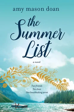 Amy Doan The Summer List обложка книги