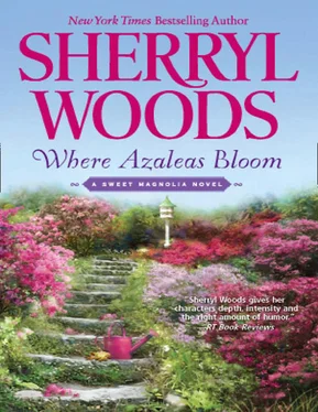 Sherryl Woods Where Azaleas Bloom обложка книги