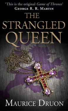 Maurice Druon The Strangled Queen обложка книги