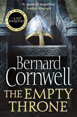 Bernard Cornwell The Empty Throne обложка книги