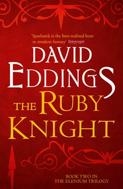 David Eddings The Ruby Knight обложка книги