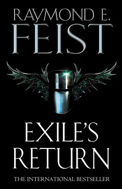 Raymond Feist Exile’s Return обложка книги