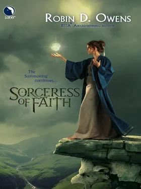 Robin Owens Sorceress of Faith обложка книги