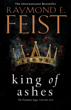 Raymond Feist King of Ashes обложка книги