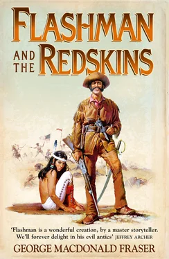 George Fraser Flashman and the Redskins обложка книги