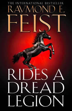 Raymond Feist Rides A Dread Legion обложка книги