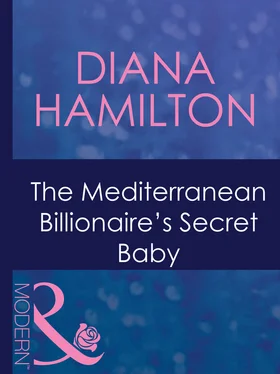 Diana Hamilton The Mediterranean Billionaire's Secret Baby обложка книги