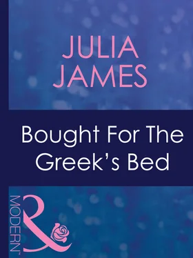 Julia James Bought For The Greek's Bed обложка книги