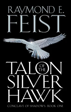 Raymond Feist Talon of the Silver Hawk обложка книги