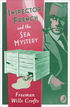 Freeman Crofts Inspector French and the Sea Mystery обложка книги