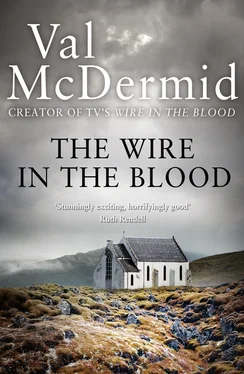 Val McDermid The Wire in the Blood обложка книги