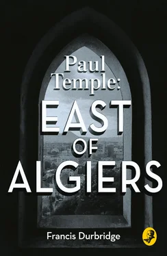 Francis Durbridge Paul Temple: East of Algiers обложка книги