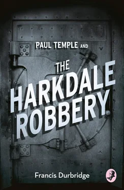Francis Durbridge Paul Temple and the Harkdale Robbery обложка книги