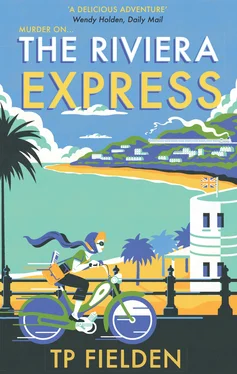 TP Fielden The Riviera Express обложка книги