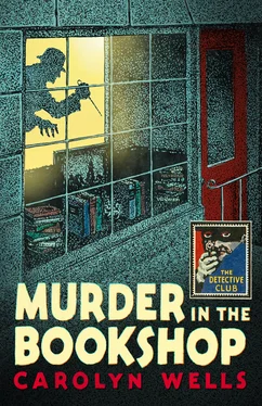 Carolyn Wells Murder in the Bookshop обложка книги