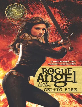 Alex Archer Celtic Fire обложка книги