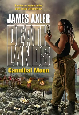 James Axler Cannibal Moon обложка книги