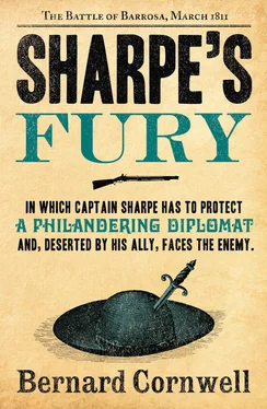 Bernard Cornwell Sharpe’s Fury: The Battle of Barrosa, March 1811 обложка книги