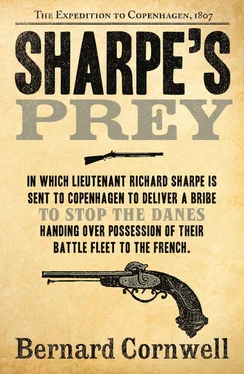 Bernard Cornwell Sharpe’s Prey: The Expedition to Copenhagen, 1807 обложка книги