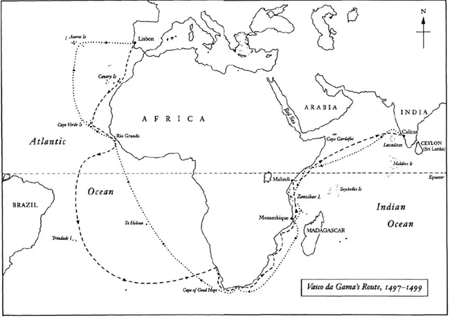 Route of Magellans Circumnavigation 15191522 INTRODUCTION The Idea of Spice - фото 1