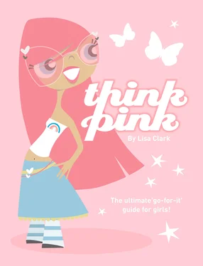 Lisa Clark Think Pink обложка книги