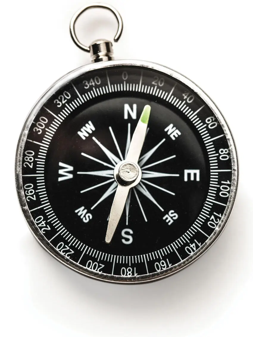 NOUN 2 A pair of compasses is an instrument used for drawing circles compass - фото 37