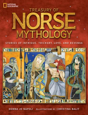 Christina Balit Treasury of Norse Mythology: Stories of Intrigue, Trickery, Love, and Revenge обложка книги