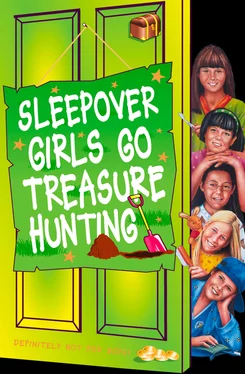 Sue Mongredien Sleepover Girls Go Treasure Hunting обложка книги