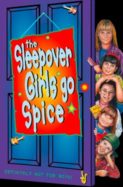 Lorna Read The Sleepover Girls Go Spice обложка книги