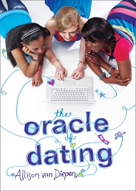 Allison Diepen The Oracle Of Dating обложка книги