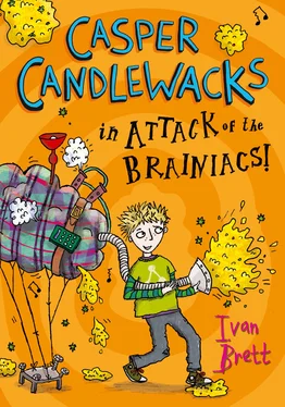 Ivan Brett Casper Candlewacks in Attack of the Brainiacs! обложка книги