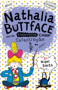 Nigel Smith Nathalia Buttface and the Embarrassing Camp Catastrophe обложка книги