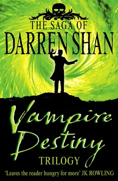 Darren Shan Vampire Destiny Trilogy обложка книги