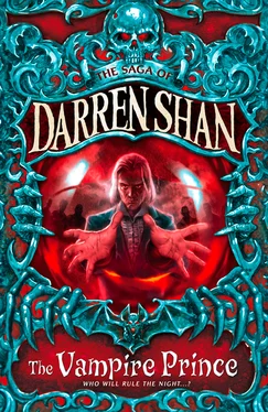Darren Shan The Vampire Prince обложка книги