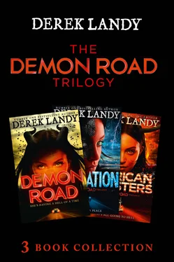 Derek Landy The Demon Road Trilogy: The Complete Collection: Demon Road; Desolation; American Monsters обложка книги