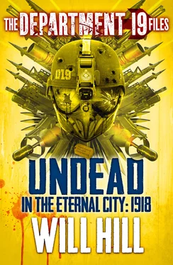 Will Hill The Department 19 Files: Undead in the Eternal City: 1918 обложка книги