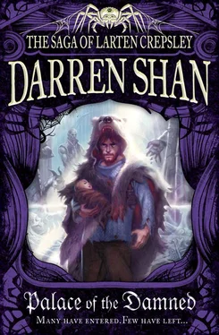 Darren Shan Palace of the Damned обложка книги