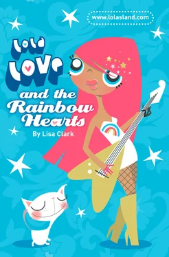 Lisa Clark And the Rainbow Hearts обложка книги