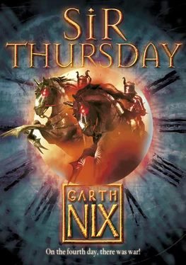 Garth Nix Sir Thursday обложка книги
