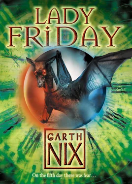 Garth Nix Lady Friday обложка книги