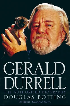 Douglas Botting Gerald Durrell: The Authorised Biography обложка книги
