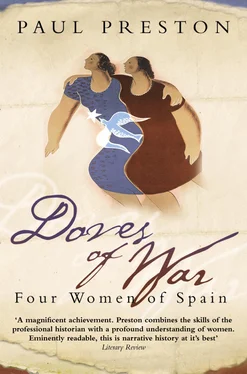 Paul Preston Doves of War: Four Women of Spain обложка книги