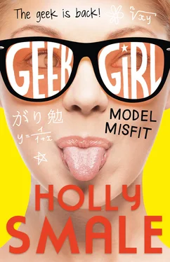 Holly Smale Model Misfit обложка книги